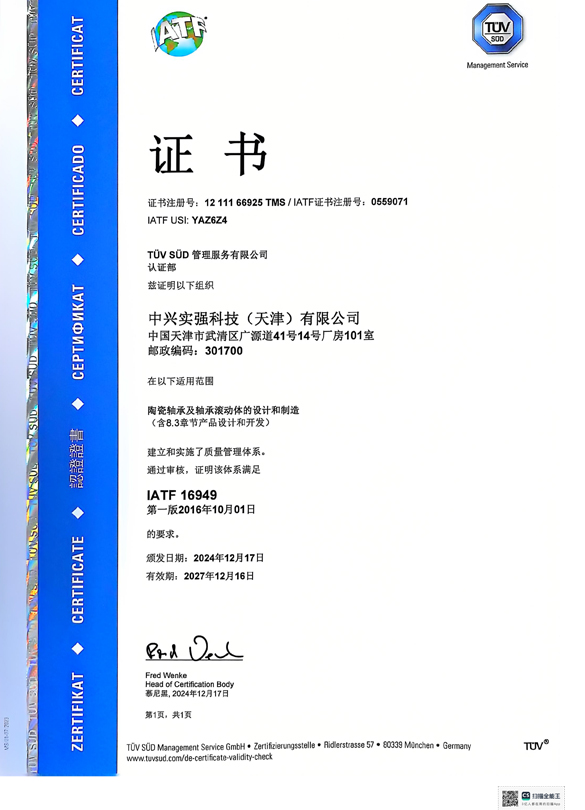 中兴实强科技（天津）有限公司